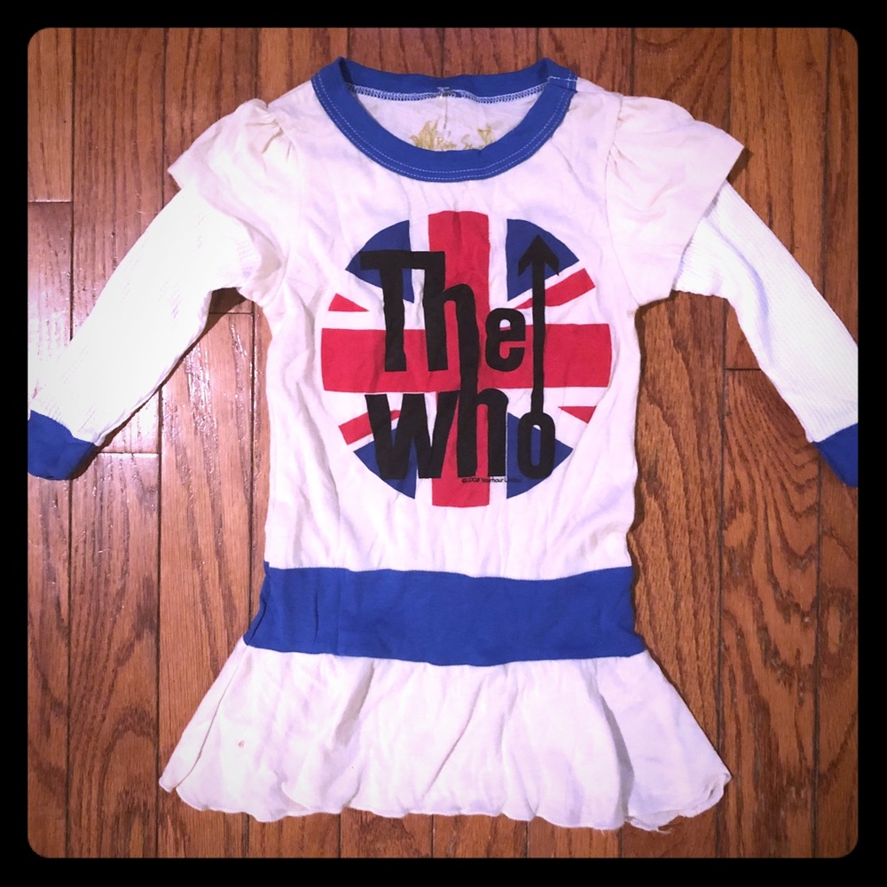 Girls band “The Who” dress